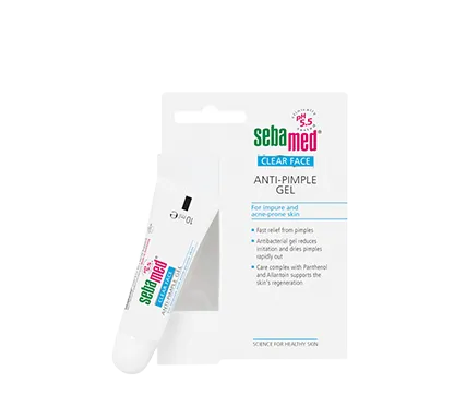 Gel giảm mụn kháng khuẩn và làm dịu da Sebamed pH5.5 (Sebamed Clear Face Anti-Pimple Gel) 10ml