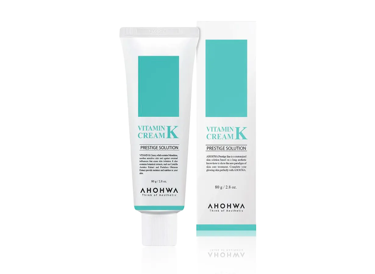 Kem phục hồi da sau điều trị - Ahohwa Prestige Solution Vitamin K Cream 12 m