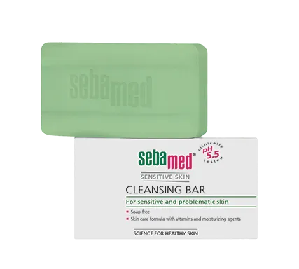 Thanh kháng khuẩn Sebamed pH5.5 (Sebamed Cleansing Bar) 100g
