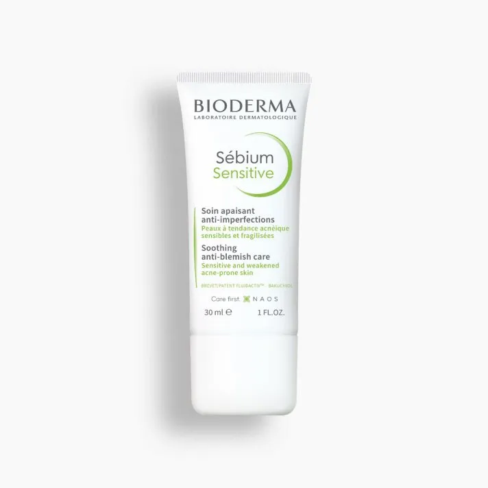 Kem dưỡng ẩm cho da dầu mụn và nhạy cảm Bioderma Sébium Sensitive 30ml
