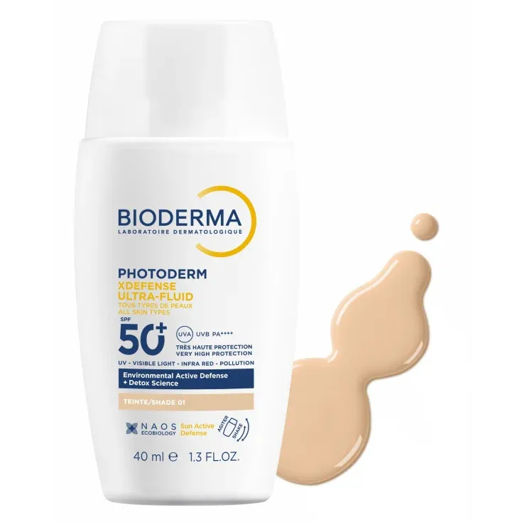 Kem chống nắng nâng tông, bảo vệ da toàn diện - Bioderma Photoderm XDefense Ultra-Fluid SPF50+ TEINTE
